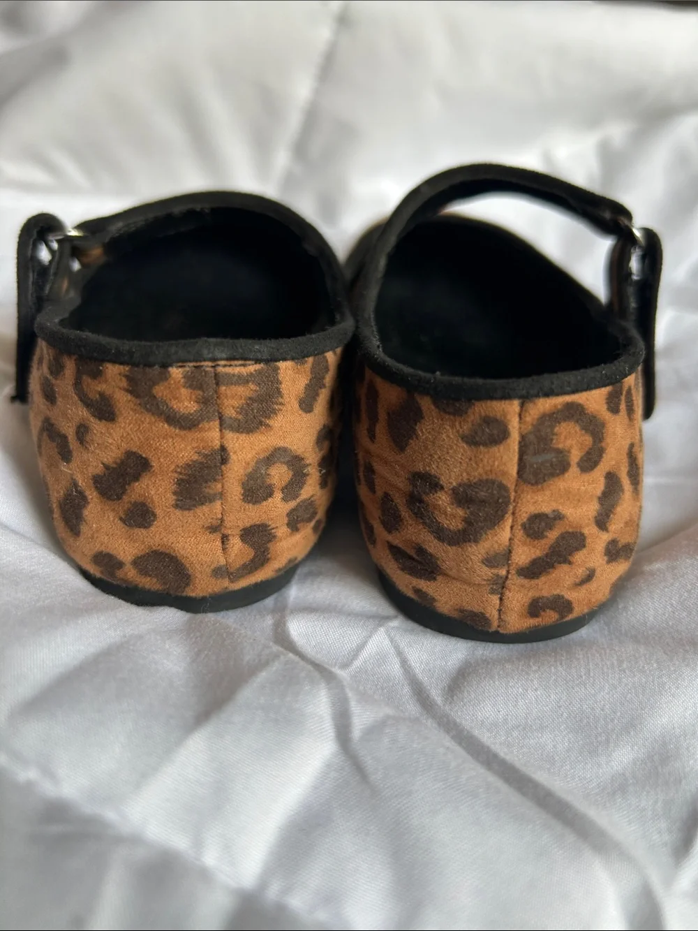 Cat & Jack Leopard Print Mary Jane Shoes - Brown